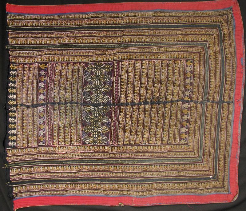 Antique Yao Embroidered Panel