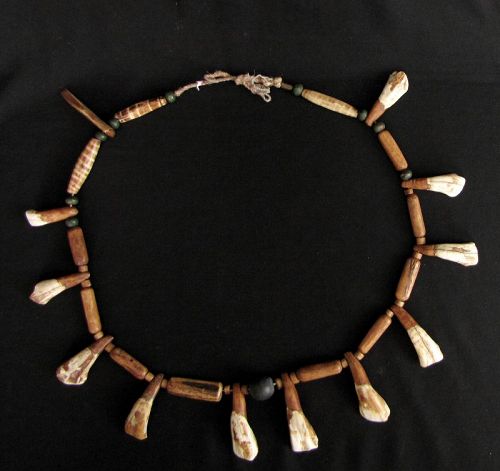 Chin Animal Bone Necklace