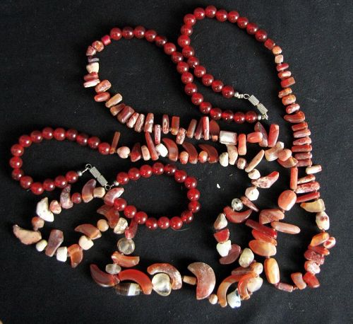 Bactrian Carnelian Beads