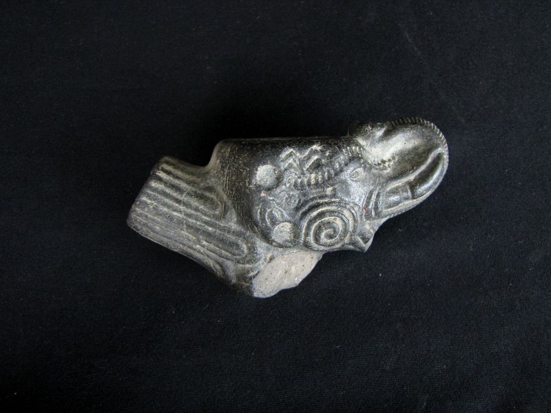 Terra Cotta Elephant Pipe