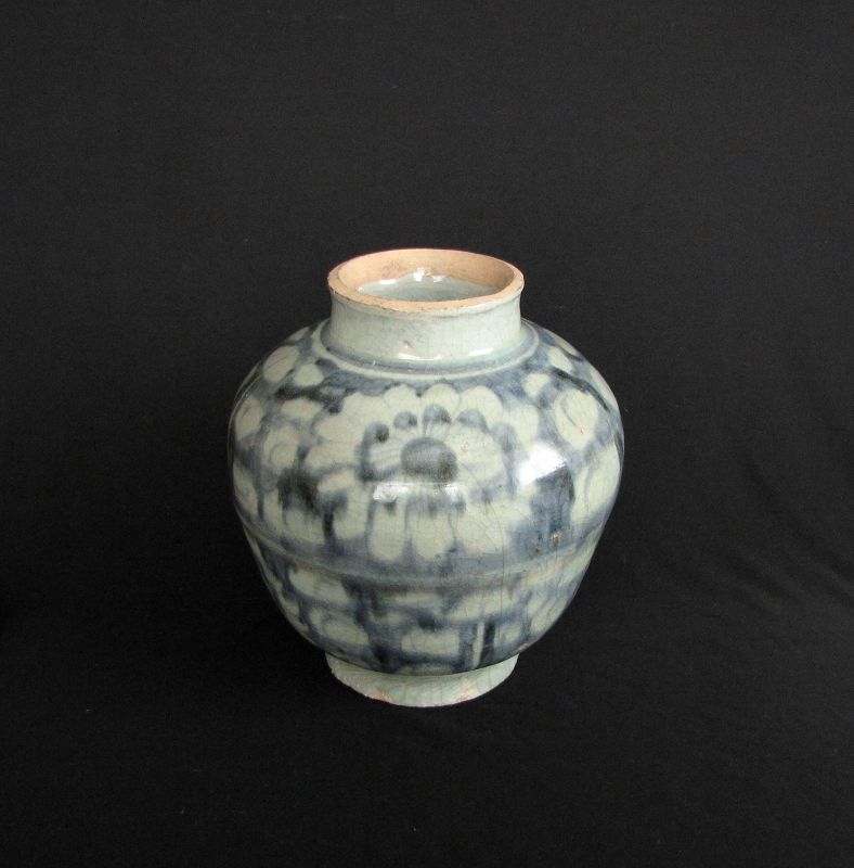 Ming Blue and White Jar 明朝