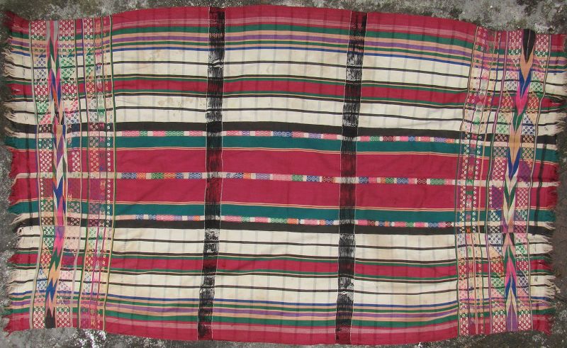 Burmese Woman’s Blanket