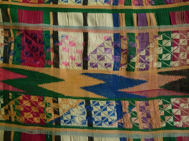Burmese Woman’s Blanket