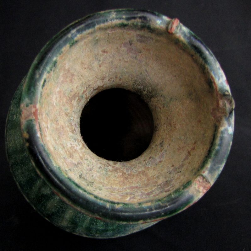 Han Dynasty Green Glazed Jar