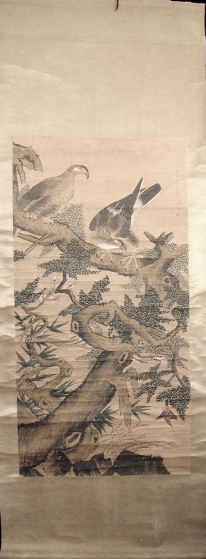 Painting of Falcons after Ma Quan 馬荃