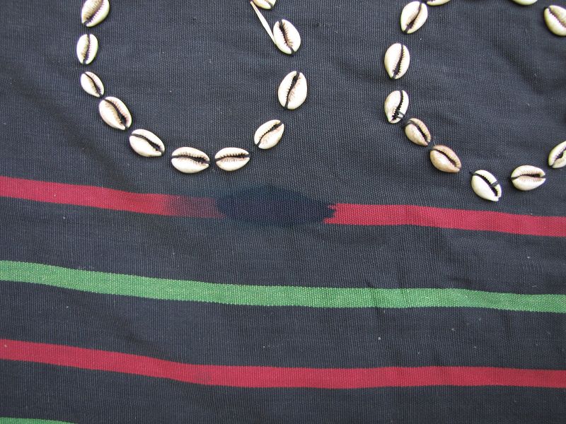 Naga Blanket with Cowrie Shells