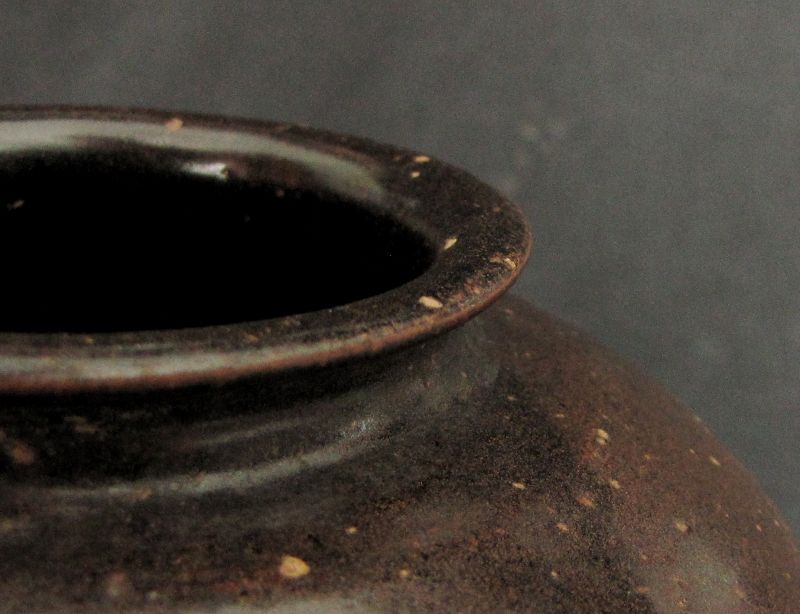 Tang Dynasty Black Glazed Jar