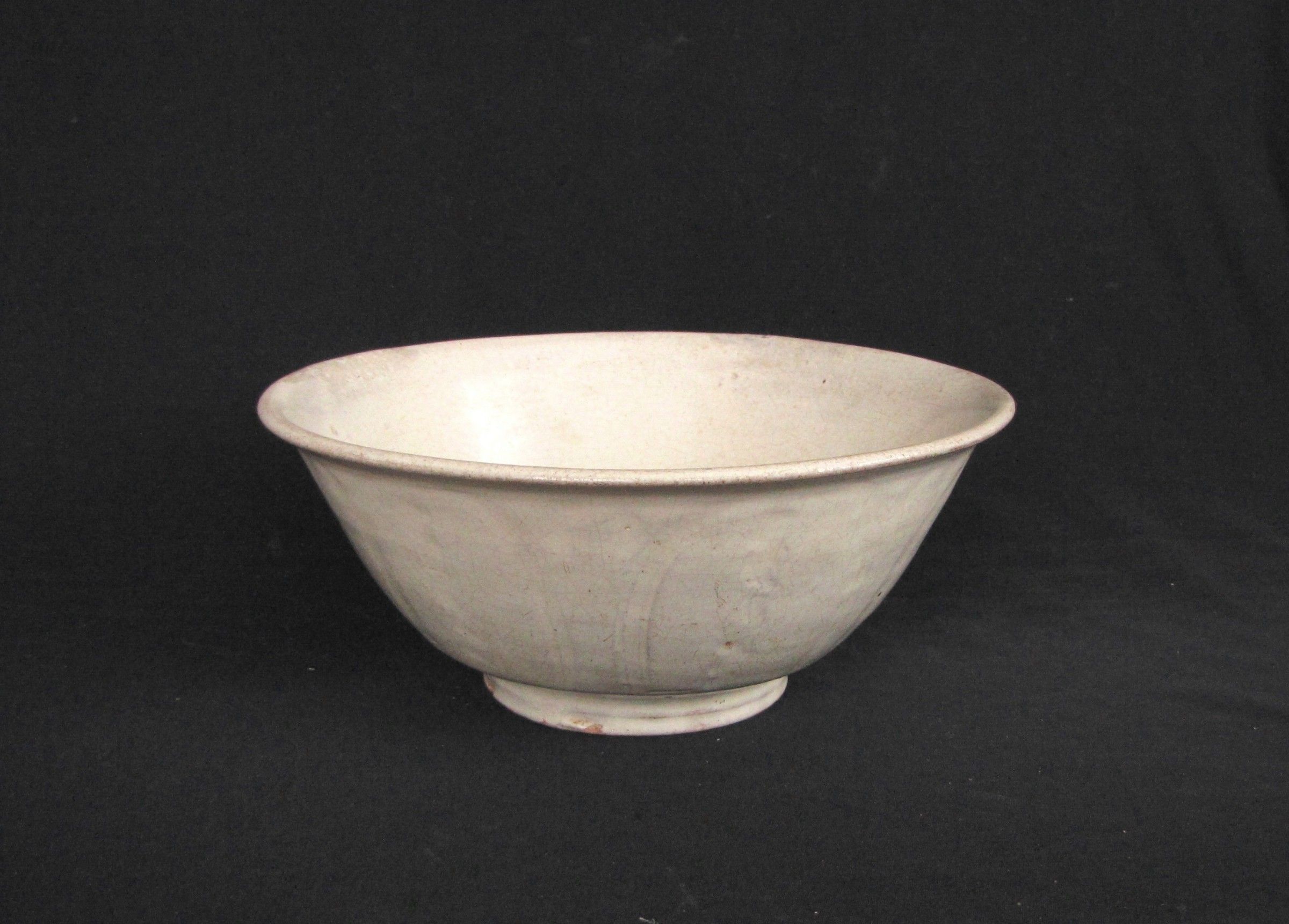 Burmese White Glazed Bowl