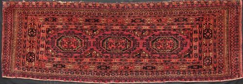Small Antique Turkmen Rug