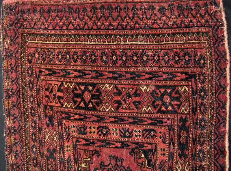 Small Antique Turkmen Rug