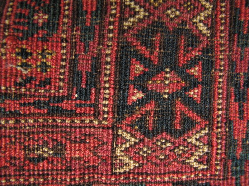 Small Antique Turkmen Rug