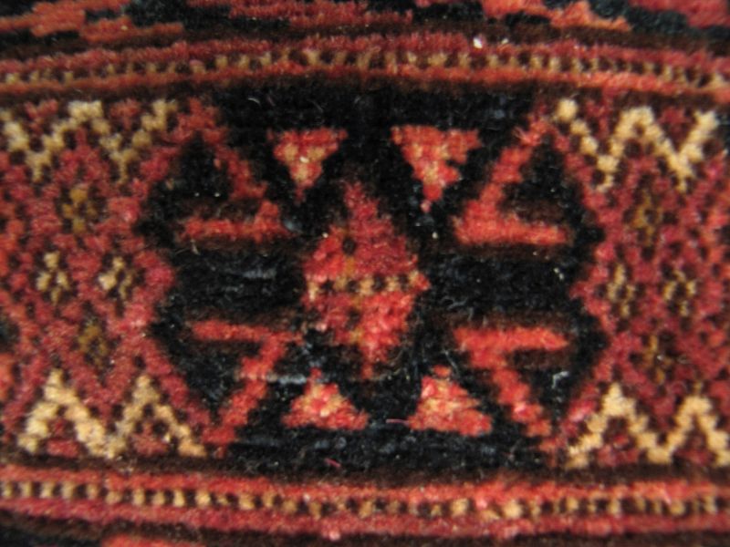 Small Antique Turkmen Rug