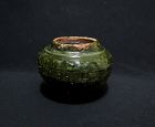 Han Dynasty Green Glazed Jar: Free Shipping