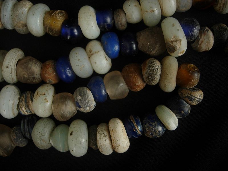 Ming Glass Beads: Free Shipping