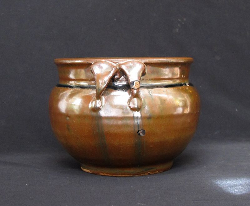 Yuan or Ming Dynasty Brown Glazed Jar