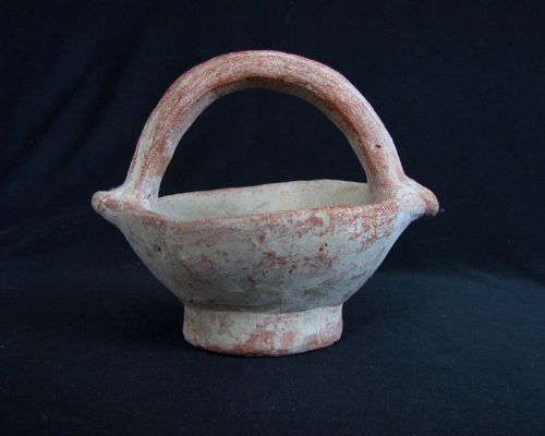 Neolithic Bowl with Handle: Free shipping