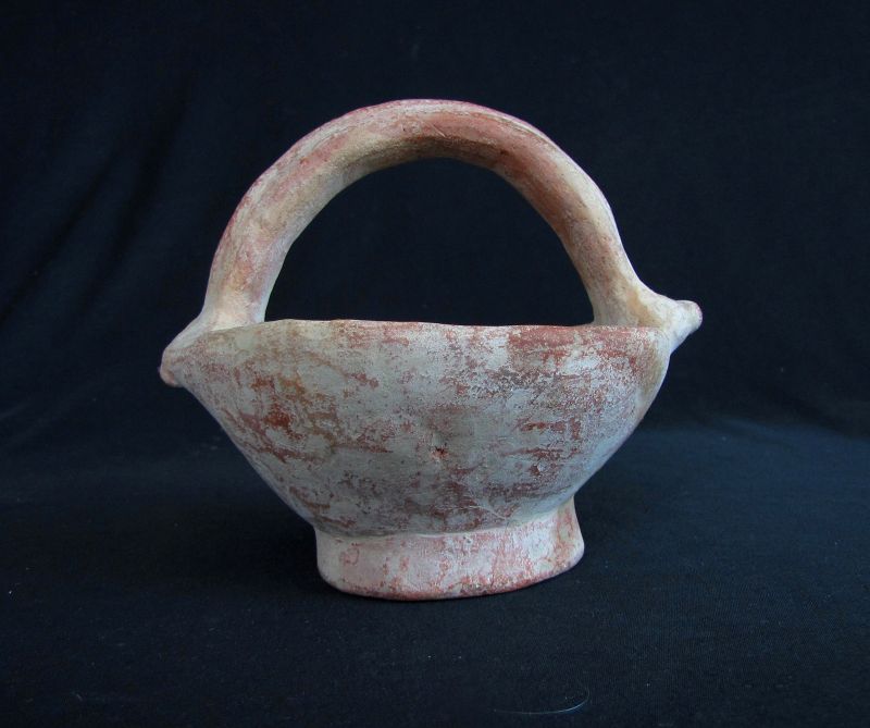 Neolithic Bowl with Handle: Free shipping