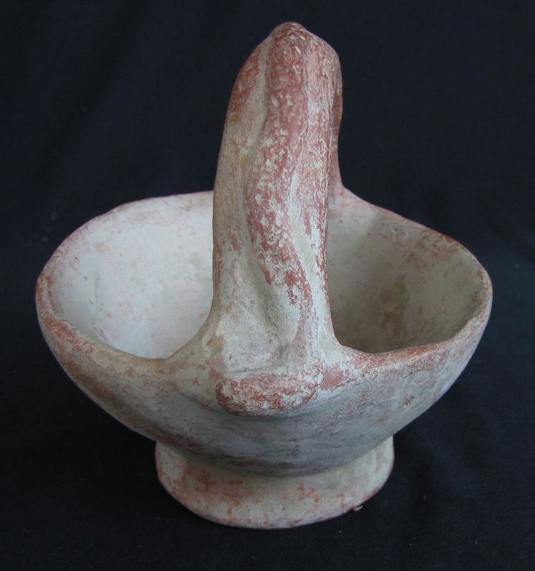 Neolithic Bowl with Handle: Free shipping