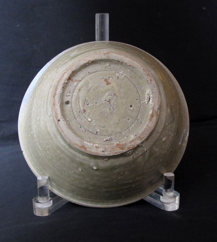 Yue Ware Celadon Five Dynasties Bowl: Free Shipping