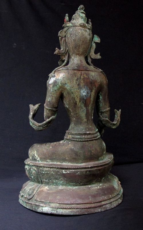 Ming Style Bronze Tara: Free Shipping