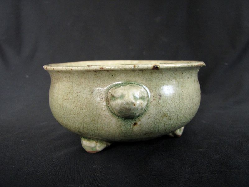 Ming Celadon Incense Burner: Free Shipping