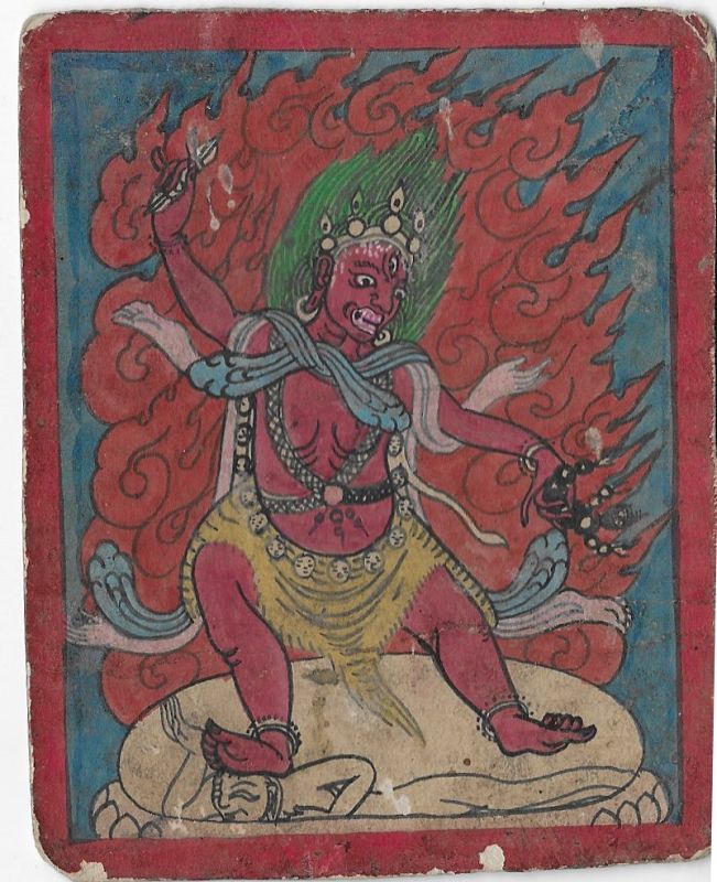 Tsakli Card with Guru Dragpo: Free Shipping