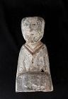 Han Pottery Painted Fugure: Free Shipping