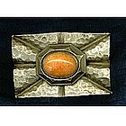 Arts & Crafts Hammered Pin Sash Ornament "C"