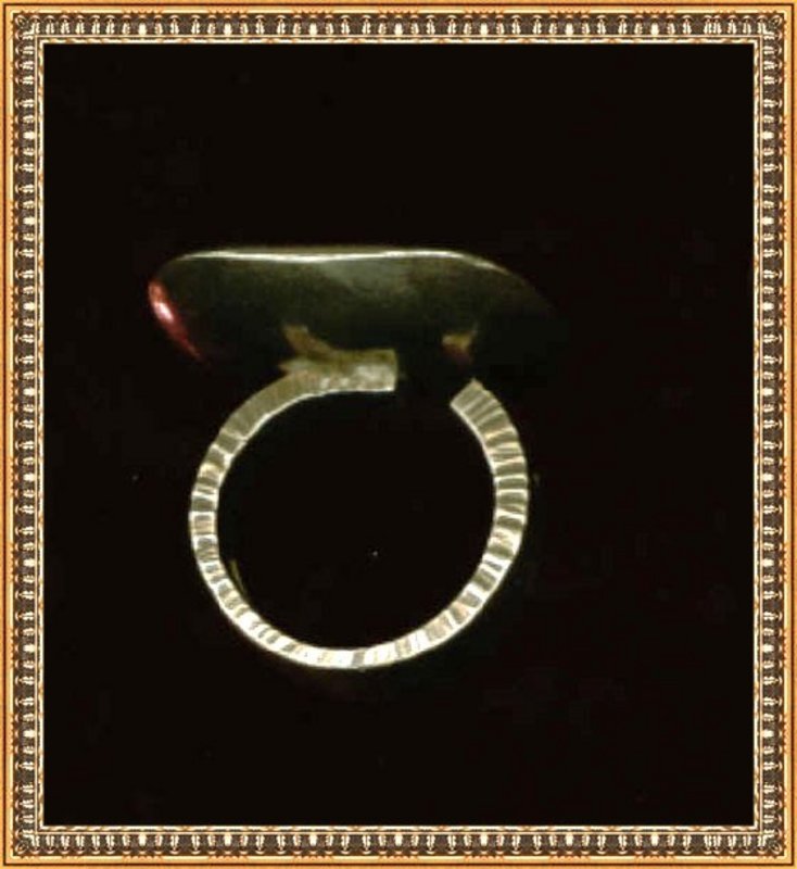 Vintage Stigbert Modernist Sterling Ring Scandinavia