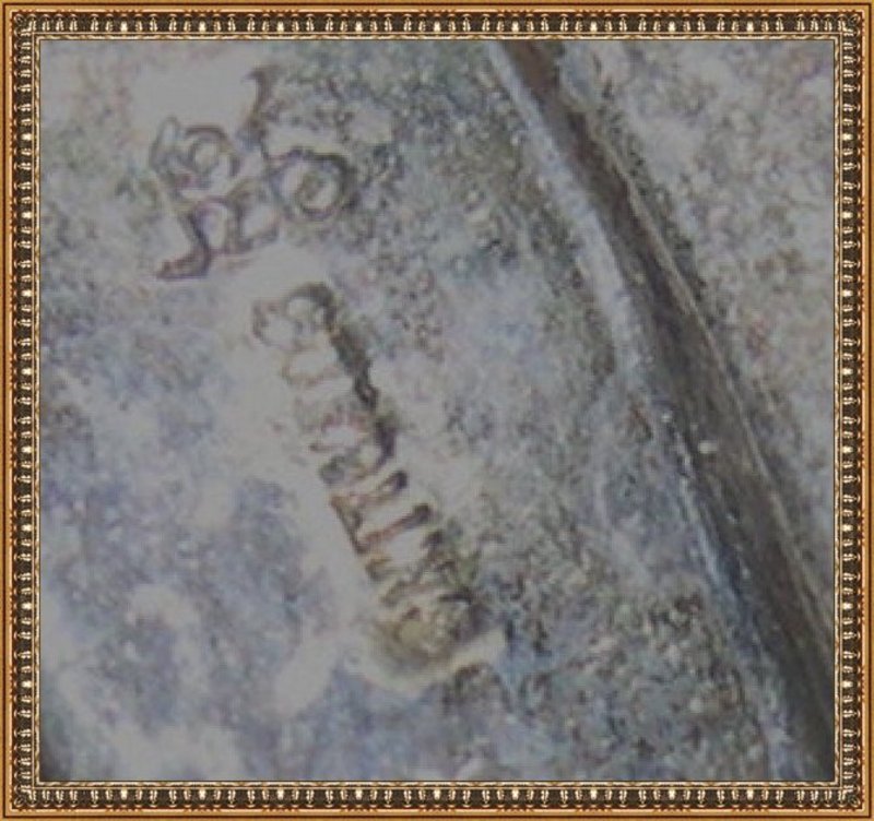 Vintage Mystery Mark Reward Signed Sterling Silver Brooch Marcasites