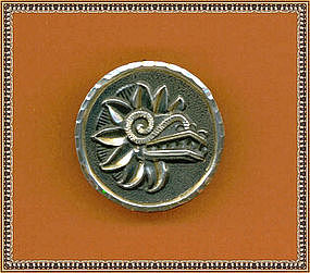 Mexican Sterling Silver Pin Signed "A C E" Guadalajara