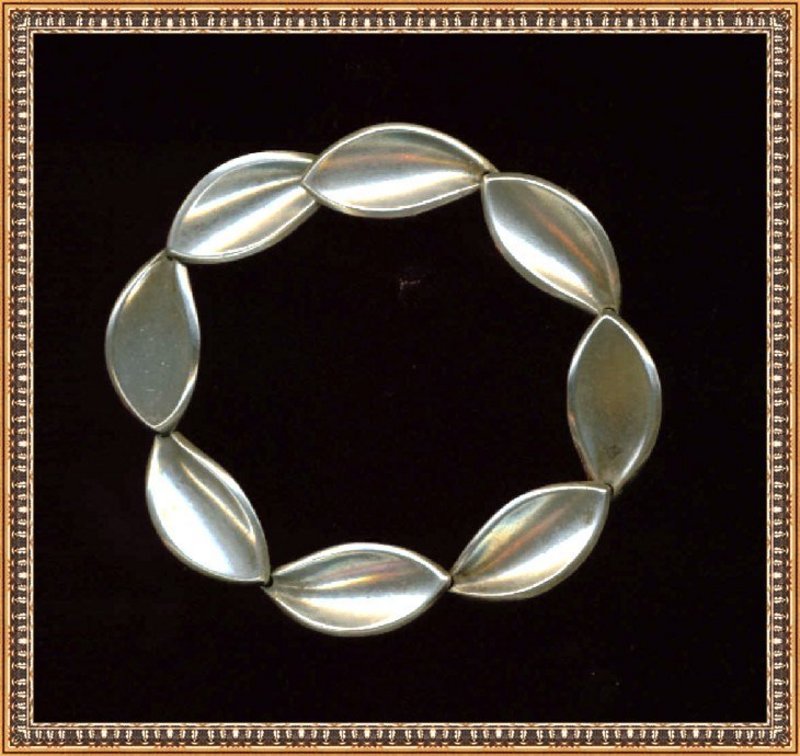 Vintage Aare &amp; Krogh Sterling Silver Bracelet Denmark