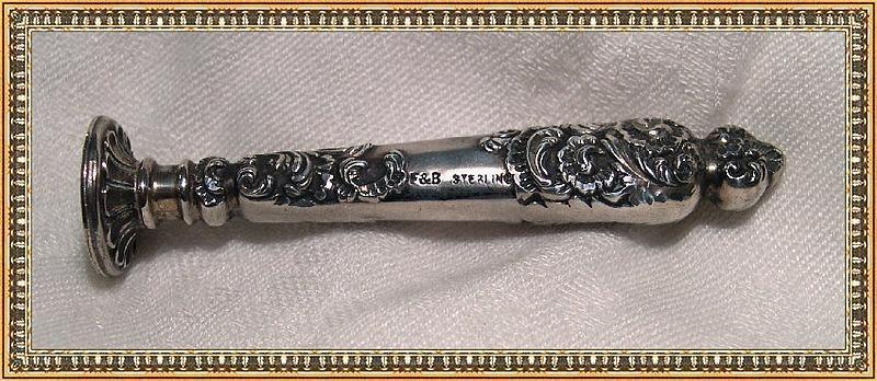 Vintage Antique Ornate F &amp; B  Foster Bailey Sterling Seal