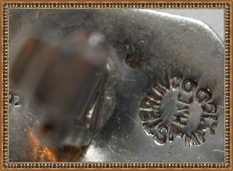 Vintage Sterling Silver 980 Margarita Taxco Cufflinks
