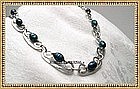 Signed Studio Sterling Hammered Choker by MIMI DEE