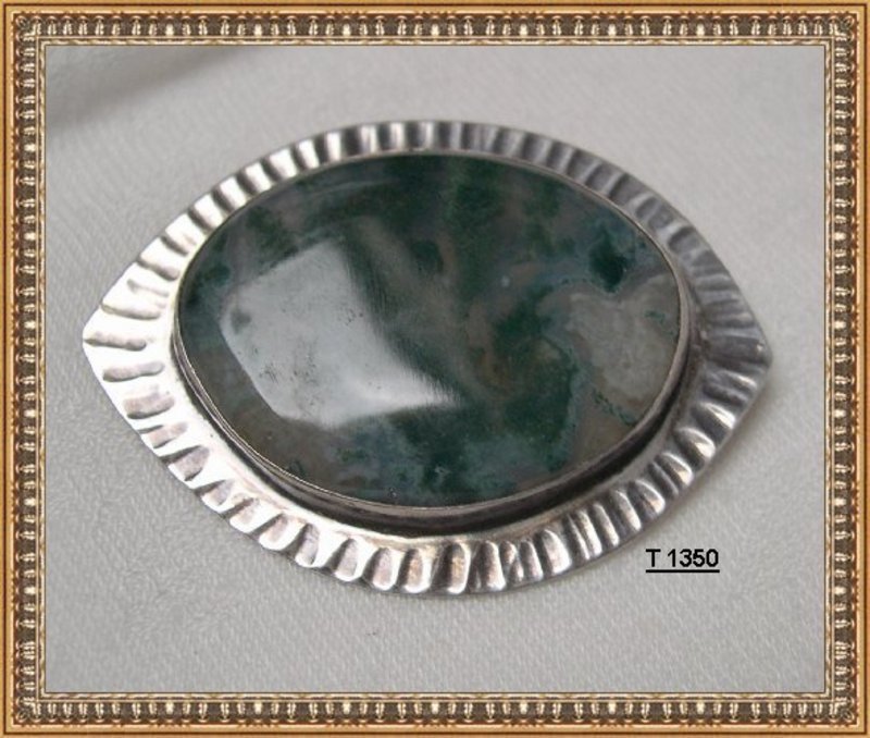 Vintage Mystery Solved Signed Sterling Silver Modernist Pin Kellogg