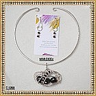 Signed MIMI DEE Sterling Silver Necklace Set 60+ Carats