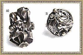 Vintage Sterling Art Deco Nouveau Arts Crafts Ring Lot