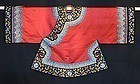 Antique Chinese embroidered silk robe, Excellent cond!