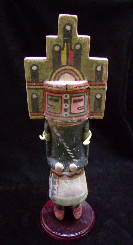 Hopi Polychrome Wood Hemis Kachina Doll
