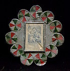 New Mexican Valencia Tinsmith Retablo