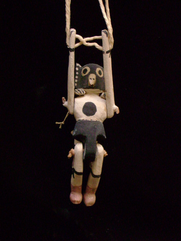 Rare Jimmie Kootz Hopi Kachina Puppet - Double Eagle