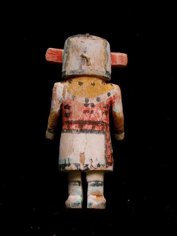 Wilson Tewaquaptewa Hopi Kachina Doll with Wood Ears