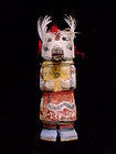 Wilson Tewaquaptewa Hopi Kachina Doll with Feathers
