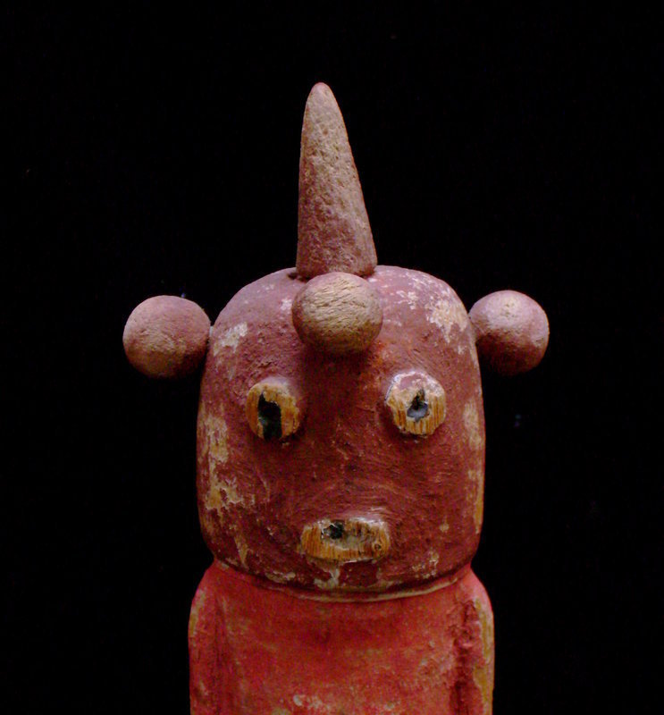 A Hopi Mudhead Kachina Doll
