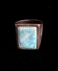 Navajo Sterling Silver and Turquoise Ring