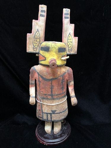 Hopi Polychrome Wood Katsina Doll by Wilson Tewaquaptewa