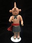 Hopi Polychrome Wood Katsina Doll Koyemsi The Mud Head Clown