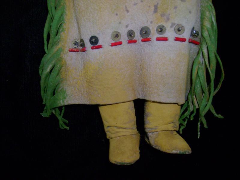 Southern Plains Beaded Hide Doll