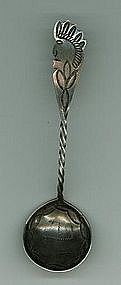 Navajo Profile Spoon, c. 1895-1900.